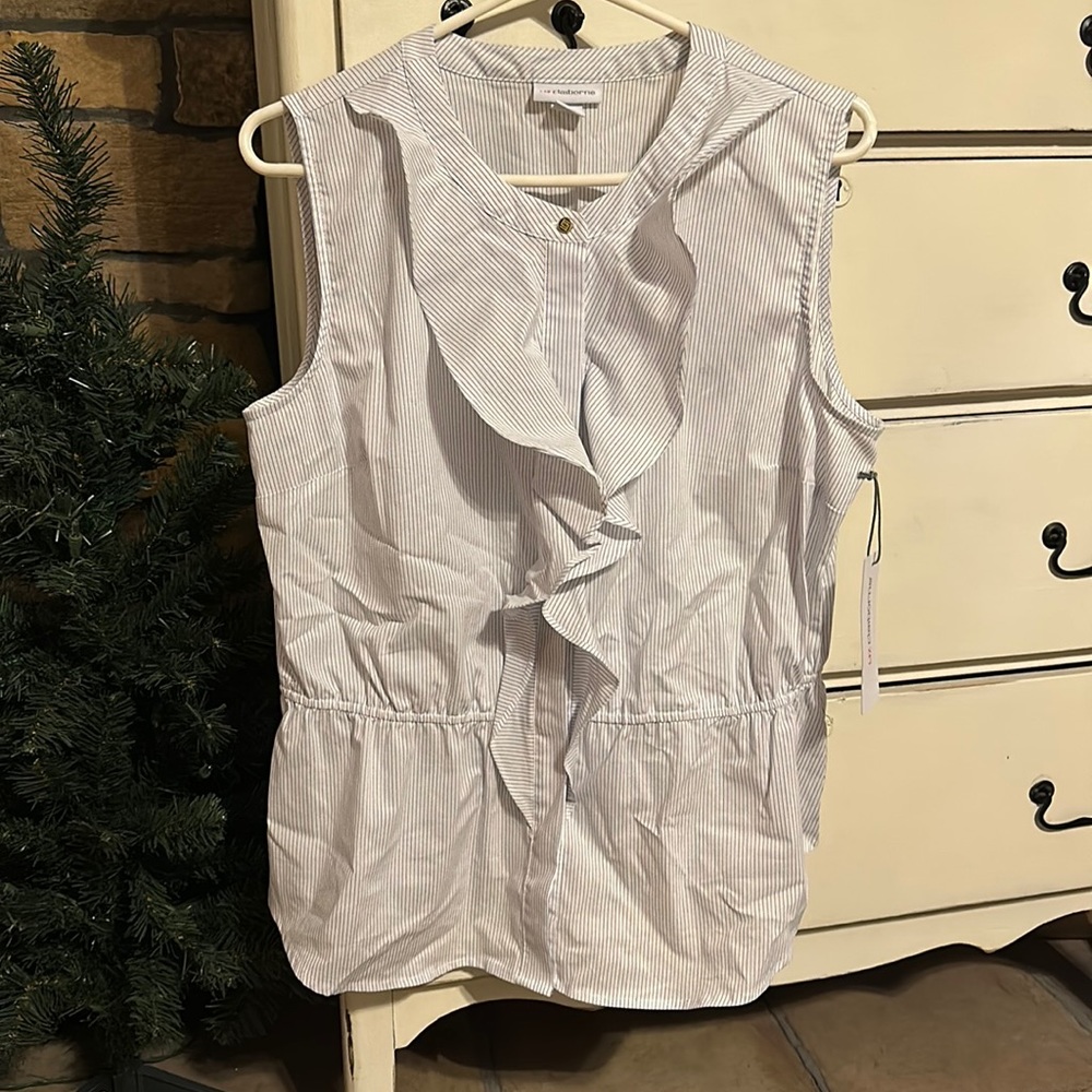 Liz Claiborne striped blouse